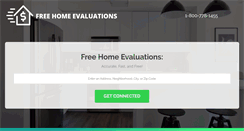 Desktop Screenshot of freehomeevaluations.com